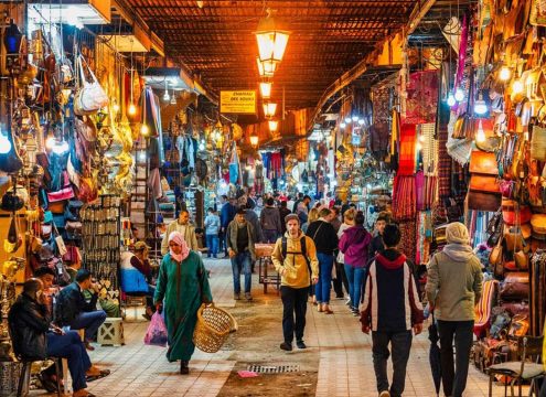 Colorful Medina Souks Guided Walking Tour